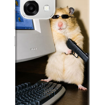 Hacker Hamster Oppo F33 5G Back Cover