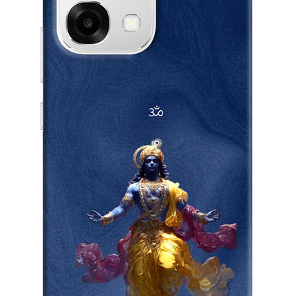 Cosmic Krishna Oppo F33 5G Hard Case Back Cover by Casekaro