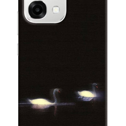 Silent Swans Oppo F33 5G Hard Case Back Cover by Casekaro