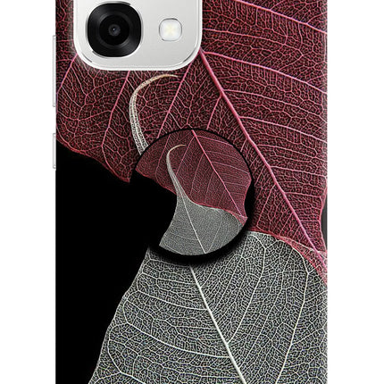 Leaf Pattern Oppo F33 5G Pop Case