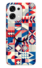 Colorful Pattern Oppo F33 5G Pop Case