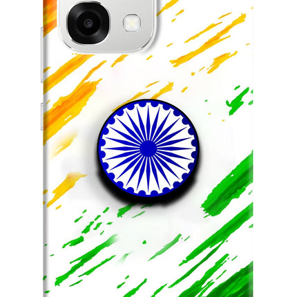 Indian Flag Ashoka Chakra Oppo F33 5G Pop Case