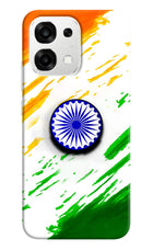 Indian Flag Ashoka Chakra Oppo F33 5G Pop Case