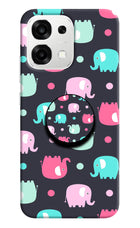 Baby Elephants Oppo F33 5G Pop Case
