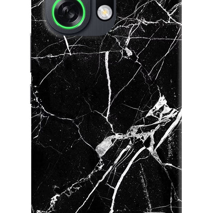 Black Marble Pattern OPPO K13 Turbo Pro 5G Back Cover