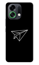 Paper Plane White OPPO K13 Turbo Pro 5G Back Cover