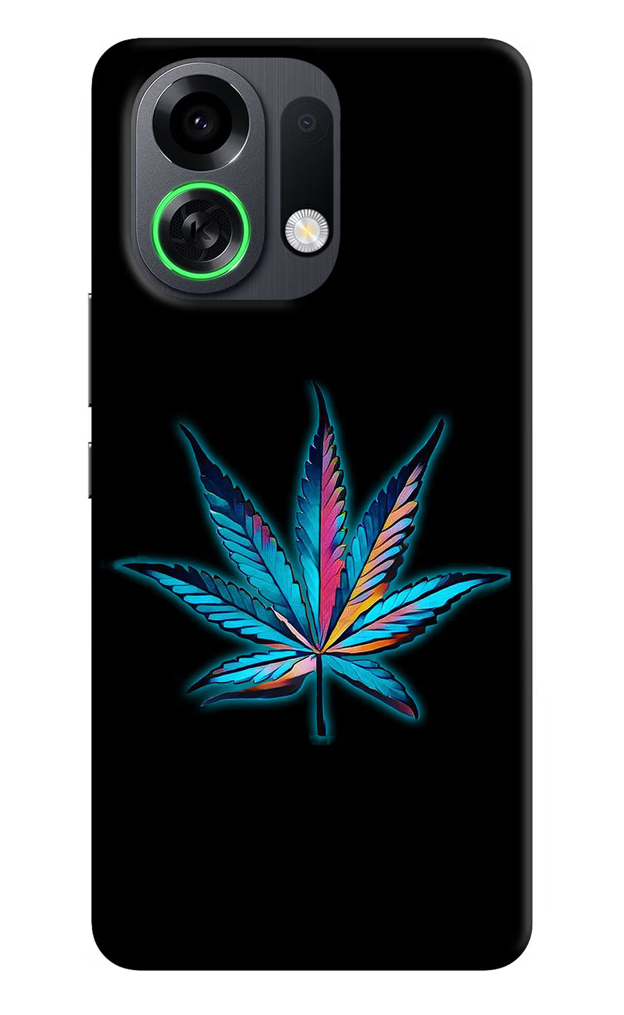 Weed OPPO K13 Turbo Pro 5G Back Cover, Hard case