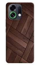 Wooden Texture Design OPPO K13 Turbo Pro 5G Back Cover