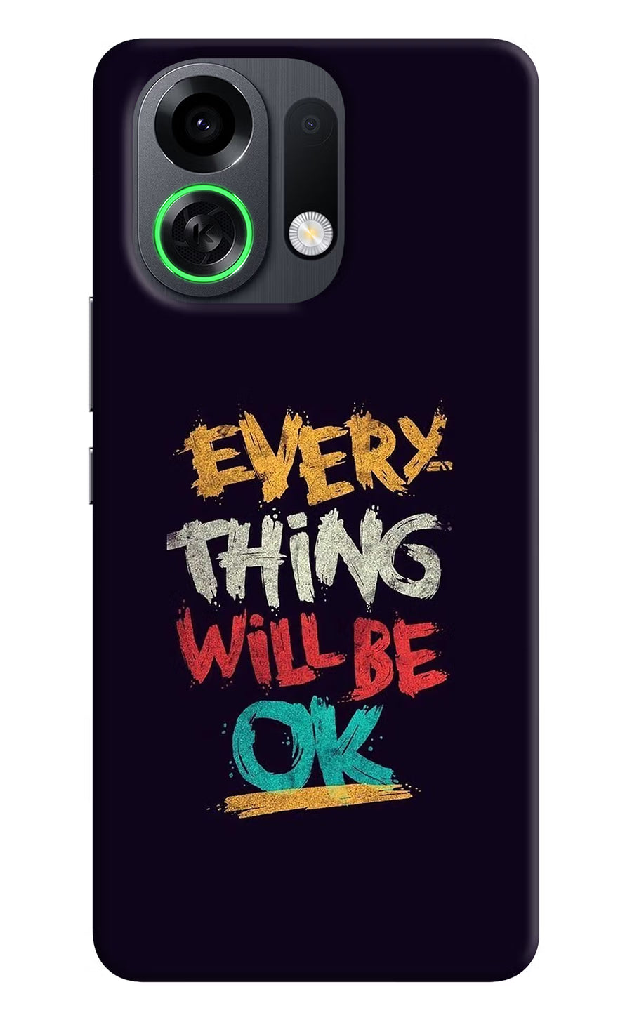 Everything Will Be Ok OPPO K13 Turbo Pro 5G Back Cover, Hard case