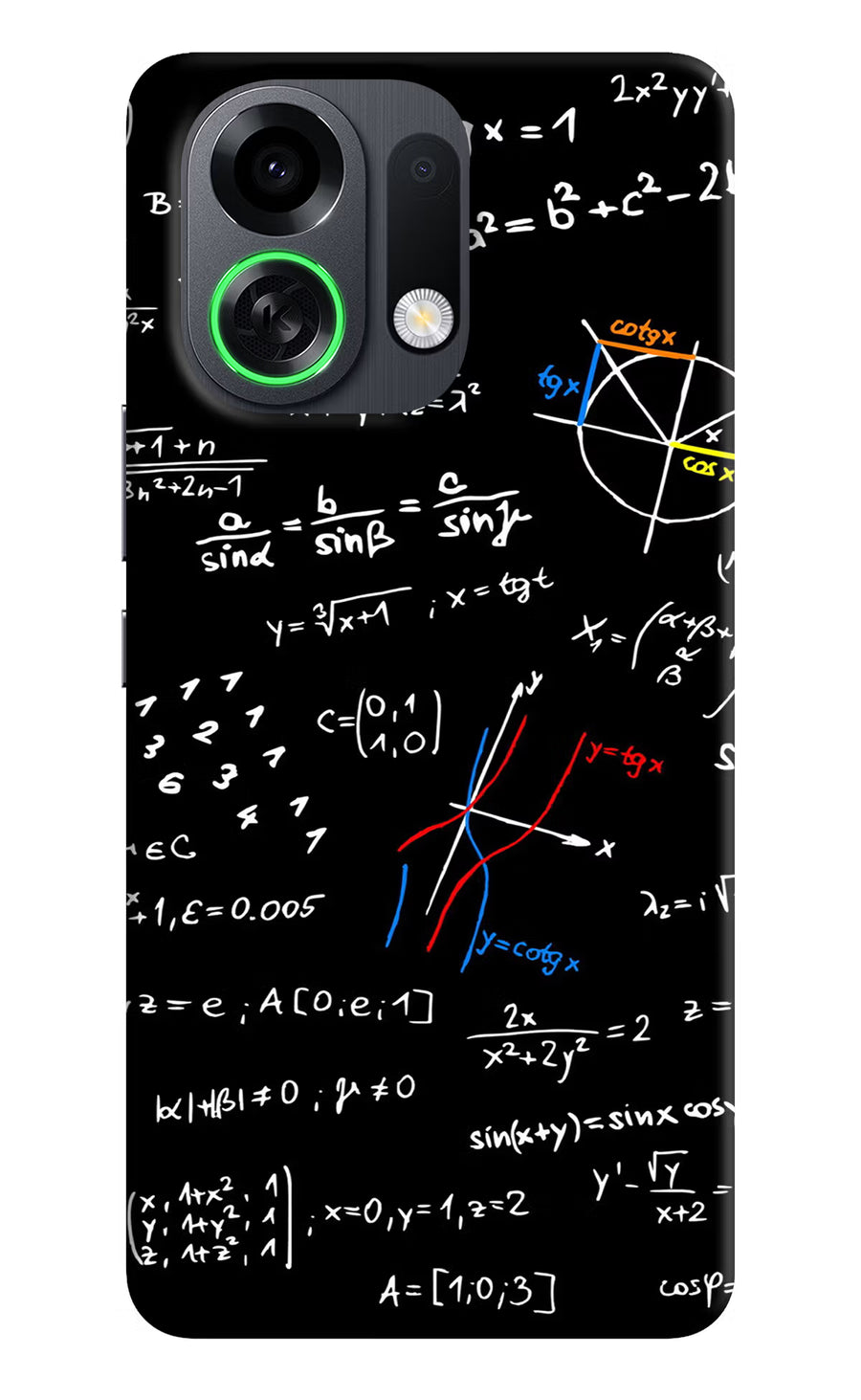 Mathematics Formula OPPO K13 Turbo Pro 5G Back Cover, Hard case