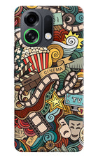 Cinema Abstract OPPO K13 Turbo Pro 5G Back Cover