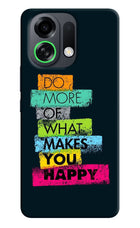 Do More Of What Makes You Happy OPPO K13 Turbo Pro 5G Back Cover