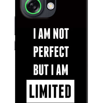 I Am Not Perfect But I Am Limited Edition OPPO K13 Turbo Pro 5G Back Cover