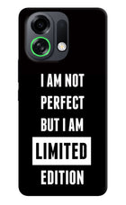 I Am Not Perfect But I Am Limited Edition OPPO K13 Turbo Pro 5G Back Cover