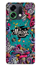 Music Graffiti OPPO K13 Turbo Pro 5G Back Cover