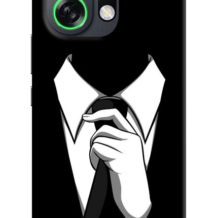 Black Tie OPPO K13 Turbo Pro 5G Back Cover