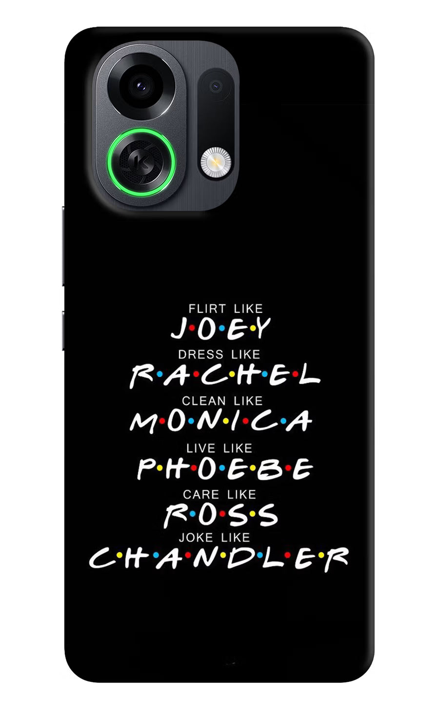 FRIENDS Character OPPO K13 Turbo Pro 5G Back Cover, Hard case