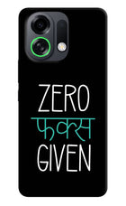 Zero Fucks Given OPPO K13 Turbo Pro 5G Back Cover