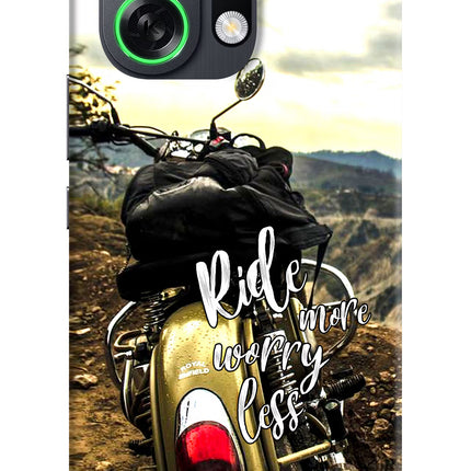 Ride More Worry Less OPPO K13 Turbo Pro 5G Back Cover
