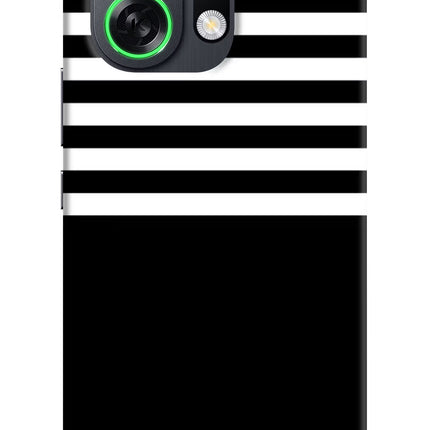 Black and White Print OPPO K13 Turbo Pro 5G Back Cover
