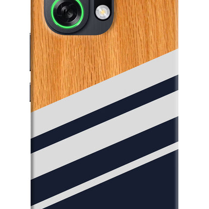 Blue and white wooden OPPO K13 Turbo Pro 5G Back Cover