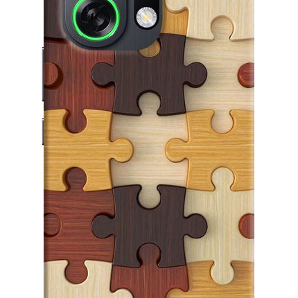 Wooden Puzzle OPPO K13 Turbo Pro 5G Back Cover