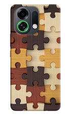 Wooden Puzzle OPPO K13 Turbo Pro 5G Back Cover