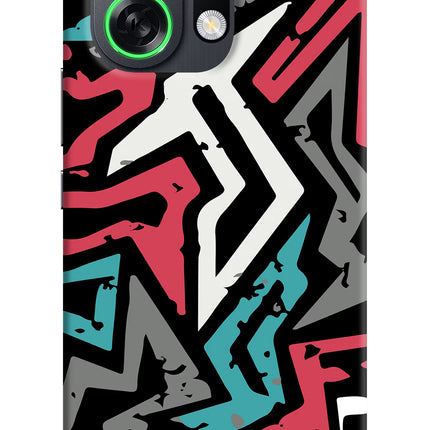 Geometric Graffiti OPPO K13 Turbo Pro 5G Back Cover