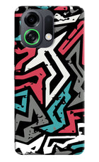 Geometric Graffiti OPPO K13 Turbo Pro 5G Back Cover