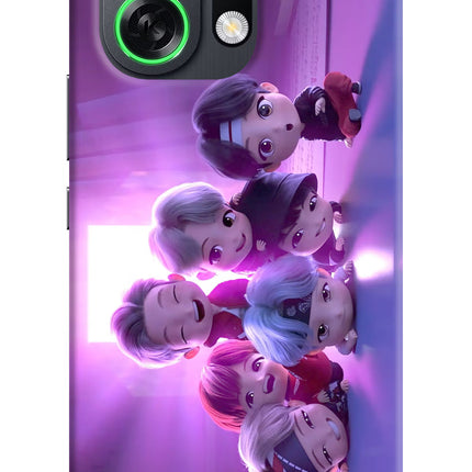 BTS Chibi OPPO K13 Turbo Pro 5G Back Cover