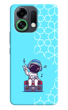 Cute Astronaut Chilling OPPO K13 Turbo Pro 5G Back Cover