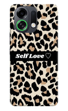 Leopard Print Self Love OPPO K13 Turbo Pro 5G Back Cover