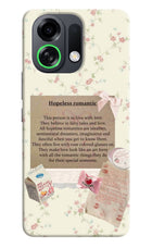 Hopeless Romantic OPPO K13 Turbo Pro 5G Back Cover