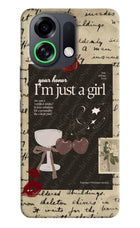 I am just a girl OPPO K13 Turbo Pro 5G Back Cover