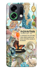 Aquarius Zodiac OPPO K13 Turbo Pro 5G Back Cover