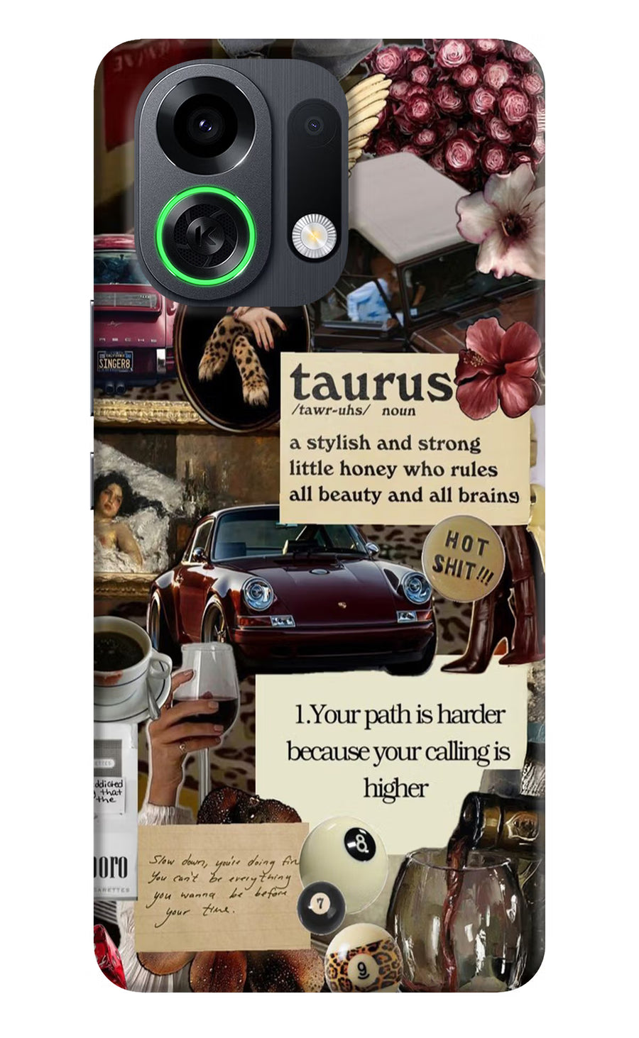 Taurus Zodiac OPPO K13 Turbo Pro 5G Back Cover, Hard case