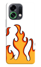 Fired Up – White OPPO K13 Turbo Pro 5G Back Cover