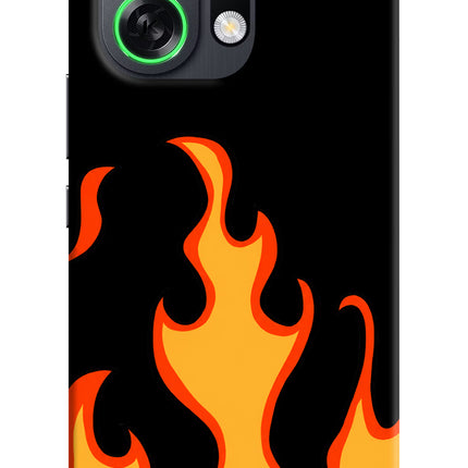 Fired Up – Black OPPO K13 Turbo Pro 5G Back Cover