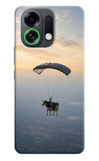 Skydiving Cow OPPO K13 Turbo Pro 5G Back Cover