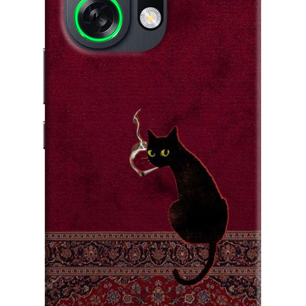 Midnight Cat OPPO K13 Turbo Pro 5G Hard Case Back Cover by Casekaro