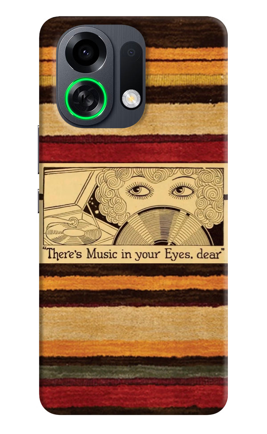 Vinyl Stripes OPPO K13 Turbo Pro 5G Back Cover, Hard case