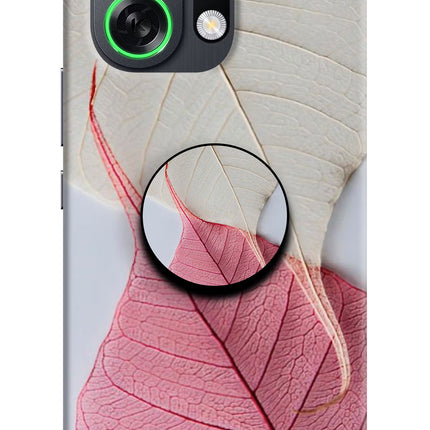 White Pink Leaf OPPO K13 Turbo Pro 5G Pop Case
