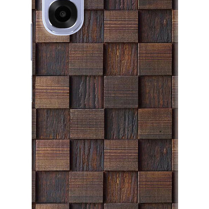 Wooden Cube Design OPPO K14x 5G Back Cover