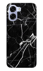 Black Marble Pattern OPPO K14x 5G Back Cover