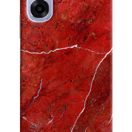 Red Marble Design OPPO K14x 5G Back Cover