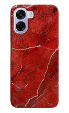 Red Marble Design OPPO K14x 5G Back Cover