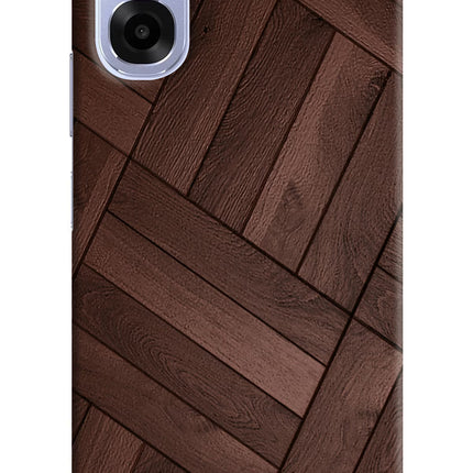 Wooden Texture Design OPPO K14x 5G Back Cover