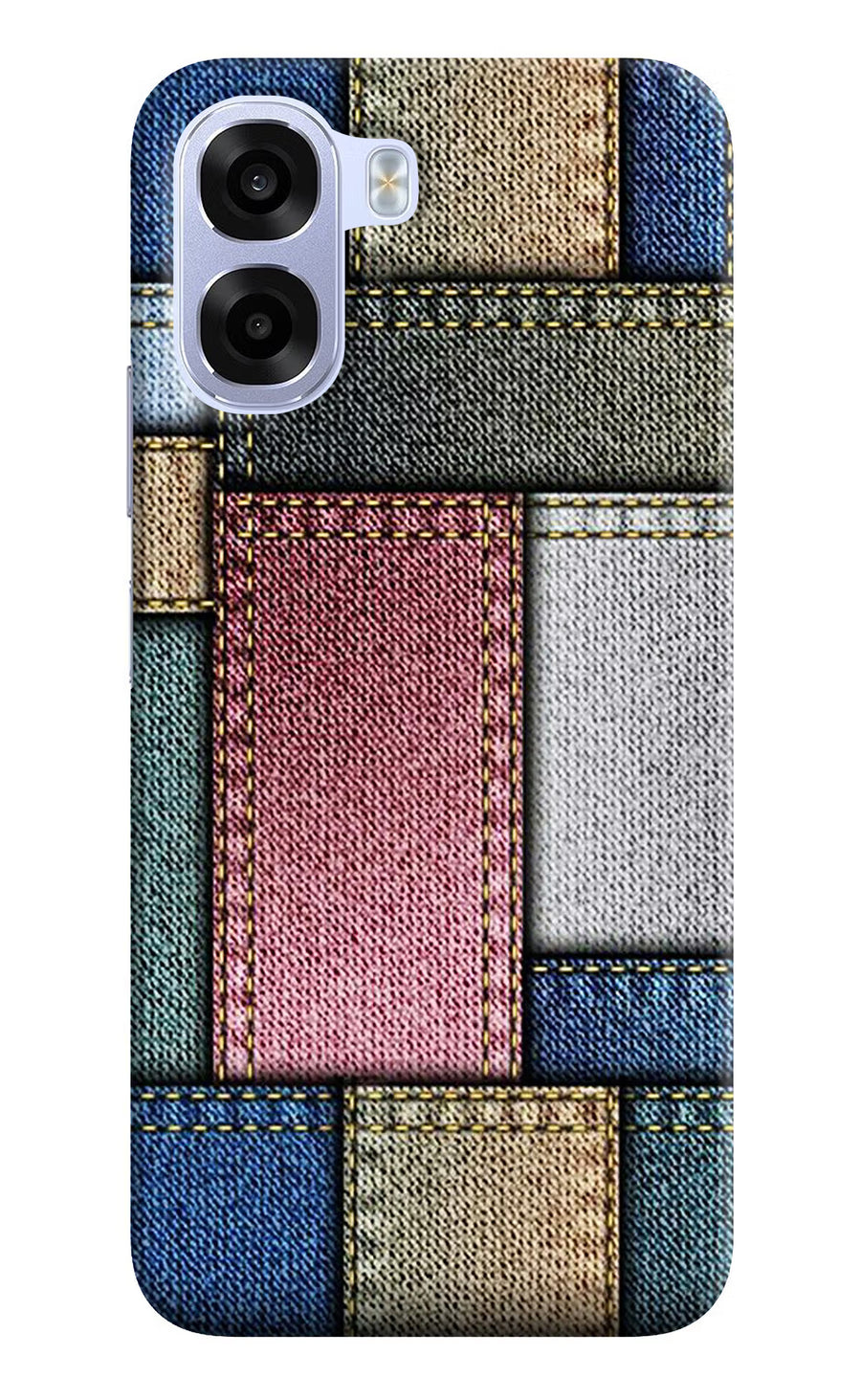 Multicolor Jeans OPPO K14x 5G Back Cover, Hard case