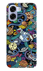 Space Abstract OPPO K14x 5G Back Cover