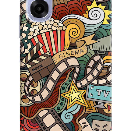 Cinema Abstract OPPO K14x 5G Back Cover